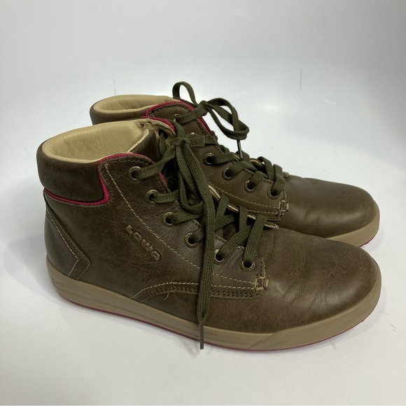 Lowa Alice LL QC boots brown leather hiking casual women’s size 7 - Picture 1 of 8